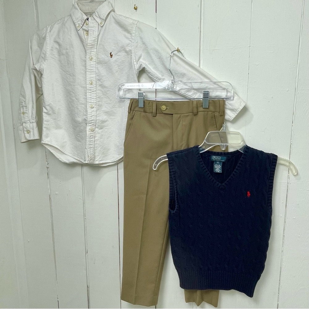 Polo Ralph Lauren 3 Piece Boys Outfit